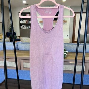 Pink Zyia Racerback Tank Top Size Large